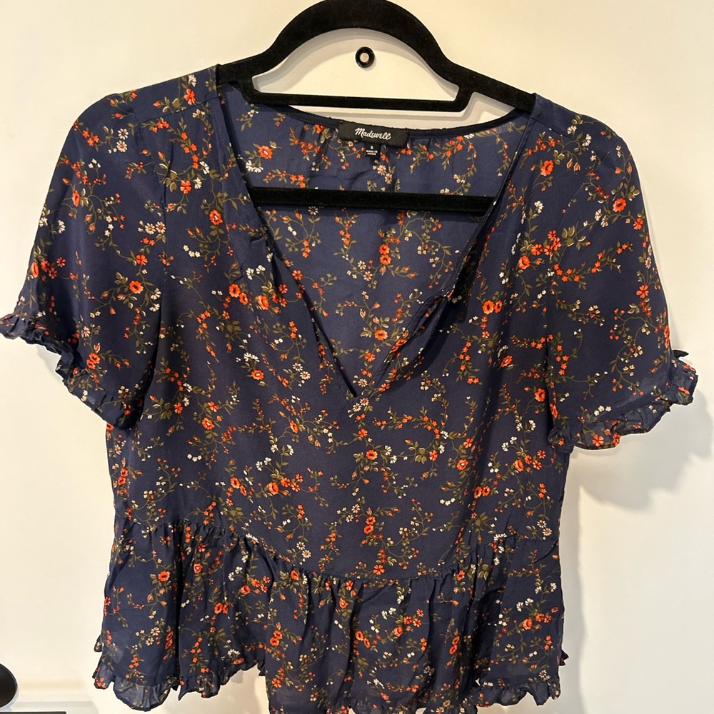 Silk Madewell Blouse